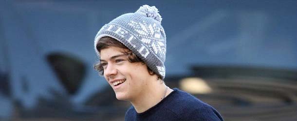 Harry Styles in NYC has a new beanie