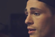 MUSIQUE : Colton Haynes singing