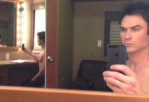 PEOPLE : Ian Somerhalder selfie