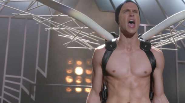 GLEE : A Katy Or A Gaga, festival shirtless