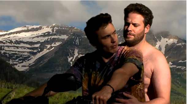 Musique : James Franco et Seth Rogen parodient ‘Bound 2’ de Kanye West