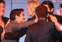 PEOPLE : Glee fête Jane Lynch au Trevor Live