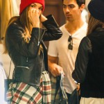 *EXCLUSIVE* Joe Jonas and Blanda Eggenschwiler make a coffee run in Venice