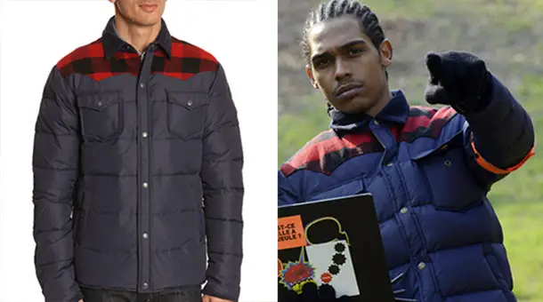 STYLE : la doudoune avec motif écossais d’Alexandre Achdjian dans Léo Matteï, brigade des mineurs