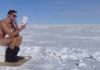 PEOPLE : Alexander Skarsgård, naked at The South Pole
