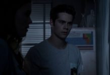 TEEN WOLF : s3ep15 -Galvanize- continuity error : 2 t-shirts for Dylan O’Brien in the same scene