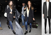 STYLE : Jessica Biel and an ALL SAINTS coat