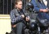 SONS OF ANARCHY : Charlie Hunnam on the set