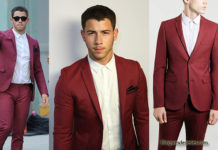 STYLE : Nick Jonas and the red suit