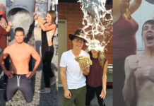 ICE BUCKET CHALLENGE : Arrow cast