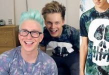 VLOG : Caspar Lee with a Big Skull tee