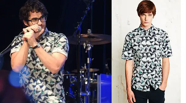 STYLE : Darren Criss attends SummerStage 2014, New York City, July 30