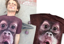 BREAKING NEWS : Matthew Gray Gubler has a baby orangutan