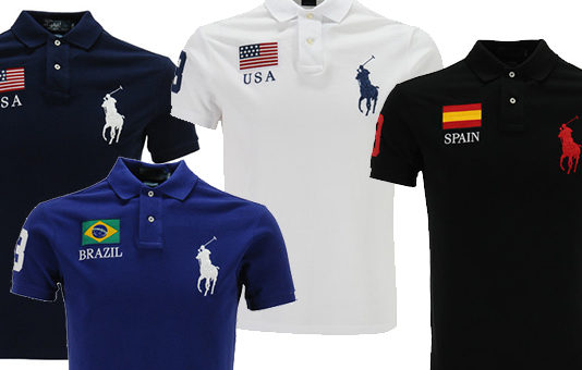 STYLE : les polos drapeaux Ralph Lauren aux GaleriesLafayette.com