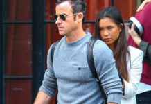 STYLE : Justin Theroux wearing Acne Studios wool sweater