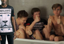 VLOG : Caspar Lee challenging Wroetoshaw on Brain Freeze