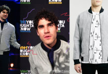 STYLE : Darren Criss, wearing a Topman bomber at the VH1 You Oughta Know Live In Concert
