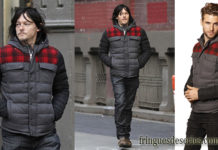 STYLE : Norman Reedus wearing a Jacket with Check Yoke