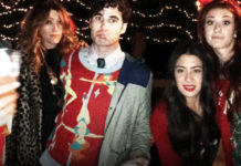 Christmas : Darren Criss and Ryan Pallotta with ugly Xmas jumpers too