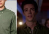 THE FLASH : CPO Knott Multi Dot Button-Down Shirt for Barry Allen (Grant Gustin)