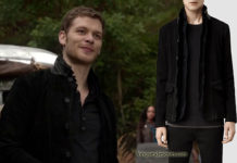 The Originals : Klaus (Joseph Morgan) in ALL SAINTS jacket -so2ep12
