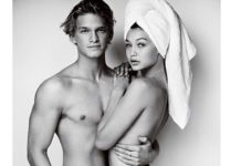 SEXY : Gigi Hadid and Cody Simpson, nude in a towel