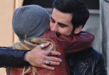 ONCE UPON A TIME : le câlin de Colin O’Donoghue et Jennifer Morrison