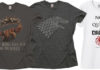 Game of Thrones : save 50% on selected t-shirts
