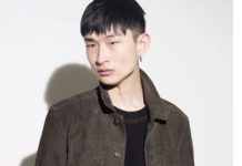 STYLE : Sang Woo Kim, very chic in a stylish suede jacket