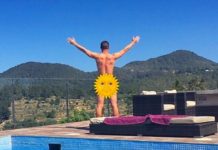 SEXY : Colton Haynes, almost naked