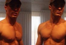 SEXY : Colton Haynes shirtless