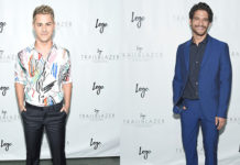 STYLE : Michael J. Willett and Tyler Posey on the 2015 Trailblazer Honors Red Carpet