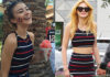 STYLE : American Apparel Ponte Sleeveless Crop Top for G. Hannelius