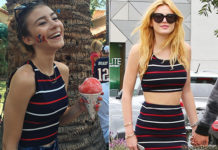 STYLE : American Apparel Ponte Sleeveless Crop Top for G. Hannelius