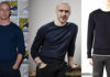 STYLE : James McAvoy wearing an ALL SAINTS crew jumper
