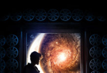 PHOTO : Ludovic Baron, Keryann Luciani et la fille sur la lune