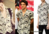STYLE : Bradley Will Simpson wearing an All SAINTS shirt