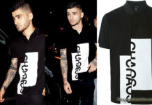 STYLE : Zayn Malik with a McQ Alexander McQueen shirt