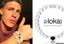 STYLE : Colton Haynes and the Lokai bracelets