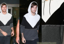 STYLE : Louis Tomlinson with an Antioch Hoodie