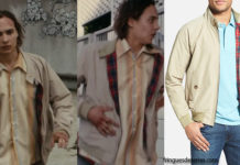 FEAR THE WALKING DEAD : Nick (Frank Dillane) wears a Baracuta Harrington jacket in s1ep01