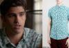 SCREAM : Jake Fitzgerald (Tom Maden) with a Topman floral shirt s1ep5