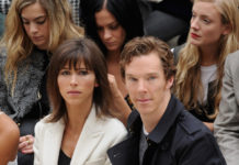 LONDON FASHION WEEK : Benedict Cumberbatch for Burberry