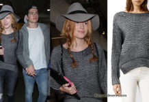 STYLE : Bella Thorne with an ALL SAINTS sweater
