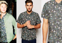 STYLE : Niall Horan with a Paul Smith shirt