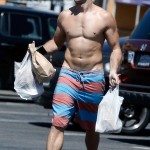 EXCLUSIVE: **PREMIUM EXCLUSIVE RATES APPLY**STRICTLY NO WEB UNTIL 1030PM PST FRIDAY SEPTEMBER 4TH 2015** A shirtless Scott Eastwood goes fishing in Oceanside, CA.