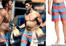 SEXY : Scott Eastwood, shopping shirtless