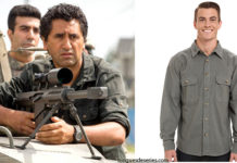 FEAR THE WALKING DEAD : Travis (Cliff Curtis) with a Woolrich shirt