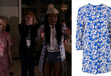 SCREAM QUEENS : Zayday (Keke Palmer) wearing a floral coat in s1ep01