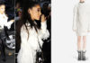STYLE : Ariana Grande wearing a Coach dress